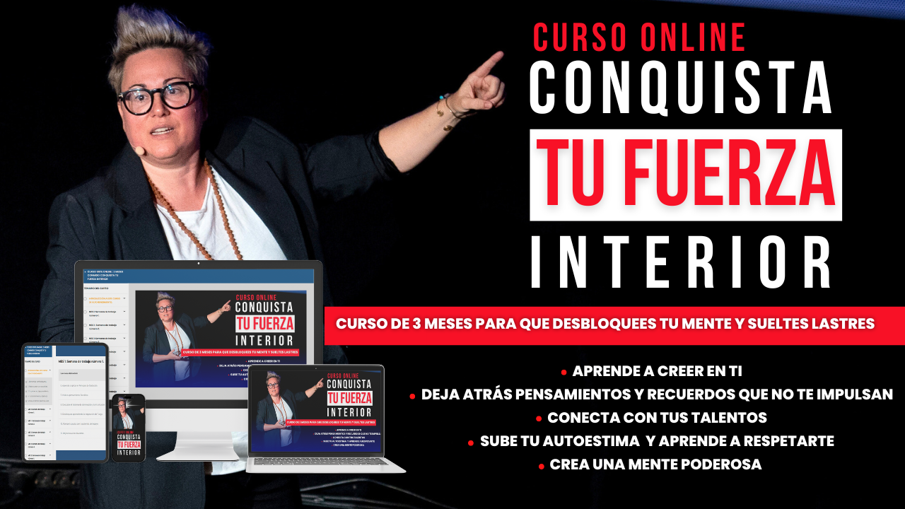 Curso conquista tu fuerza interior de Sonia Vivas.